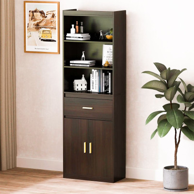 Giá sách gỗ công nghiệp thiết kế đẹp SMLIFE Buyo