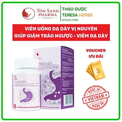 Viên Uống Giảm Đau Dạ Dày Vị Nguyên Tồn Sanh Pharma (90 viên)