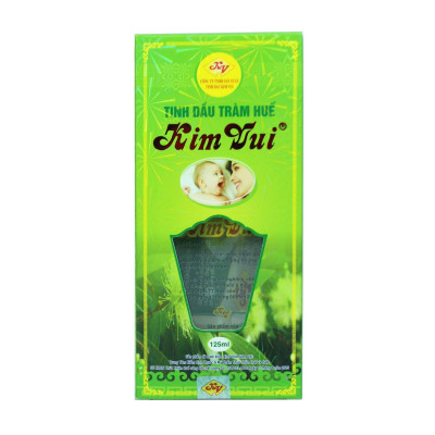 Tinh dầu tràm Huế Kim Vui 125ml - Tinh dầu dùng cho trẻ sơ sinh