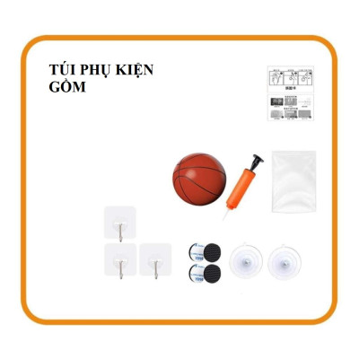 Đồ Chơi Cho Bé Trai Bé Gái - Đồ Chơi Bóng Rổ Cho Bé Treo Tường Có Cảm Ứng Tính Điểm Phát Nhạc Cổ Động - Đồ Chơi Trẻ Em Thông Minh - Đồ Chơi Trẻ Em HT SYS