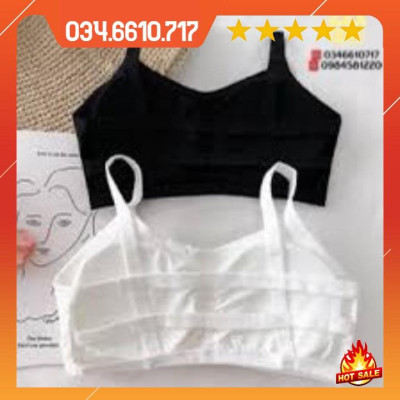 Combo 3 Áo lót 3 dây cotton - áo ngực học sinh