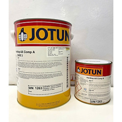 Sơn hai thành phần Jotun Hardtop AX Base 3 màu đỏ RAL 3005 _ 5L/bộ