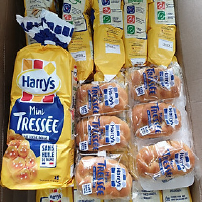 Bánh mì hoa cúc Mini Harrys 210gr PHÁP 