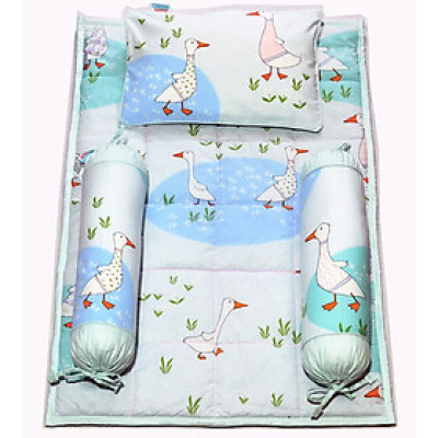 Bộ 4 Món Ga Gối Cho Bé Sleep Baby Little Duck - F200