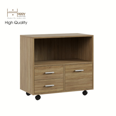 [Happy Home Furniture] COMFEE, Tủ đựng hồ sơ 2 ngăn kéo ,  80cm x 40cm x 66cm ( DxRxC), THK_018