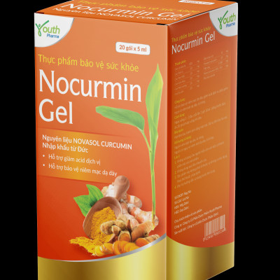 Dung Dịch Nocurmin Gel Youth Pharma Hỗ Trợ Giảm Triệu Chứng Viêm Loét Dạ Dày - Tá Tràng. Hộp 20 Gói (10ml/Gói)