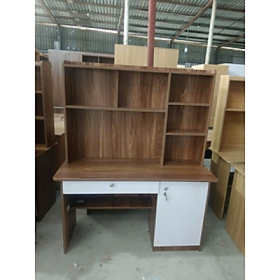 Bàn học sinh Juno Sofa kèm kệ 1 ngăn kéo KT 1m - 1m2