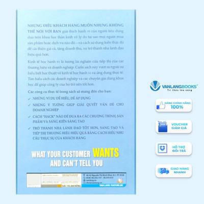Sách - Những Điều Khách Hàng Muốn Nhưng Không Thể Nói Với Bạn - Văn Lang