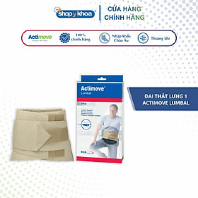 Đai lưng hỗ trợ đau và chấn thương lưng Actimove Lumbal