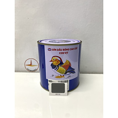 Sơn dầu cao cấp TOA Con Vịt màu xám MD 192 _ 800 ml