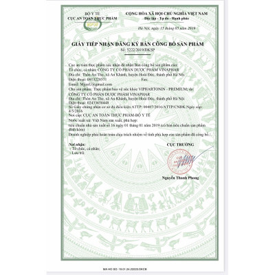 ￼Viên Ăn Ngủ Ngon VIPHARTONIN - Hộp 2 Lọ x 30 Viên - Hỗ Trợ  Phục Hồi Thể Lực, Giúp Ăn Ngủ Tốt.