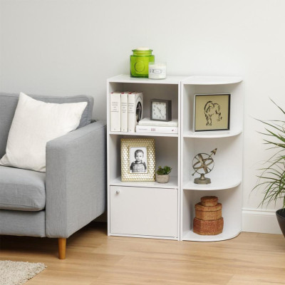 Giá sách giá đựng tài liệu gỗ công nghiệp SMLIFE Blake