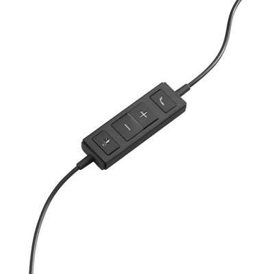 Tai Nghe Có Dây Chụp Tai On-ear Logitech H570e - Hàng Chính Hãng