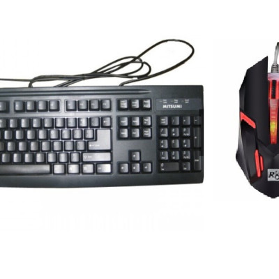 Bàn phím Mitsumi USB + CHUỘT R8 1602 - Hàng nhập khẩu