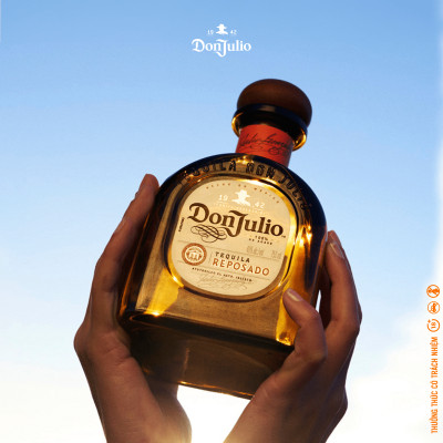 Hộp quà Rượu Don Julio Reposado Tequila 38% 750ml