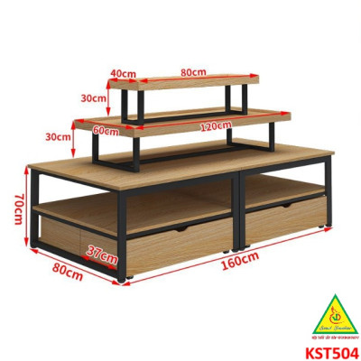 Kệ trưng bày sản phẩm, hàng hóa , kệ siêu thị , cửa hàng KST504 - NỘI THẤT LẮP RÁP VIENDONGADV