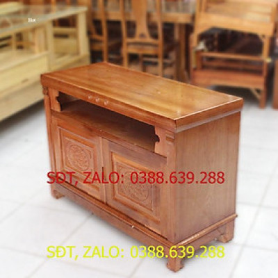 KỆ TIVI XOAN ĐÀO 1M, tủ để tivi bằng gỗ , kệ trang trí phòng khách Không có đánh giá