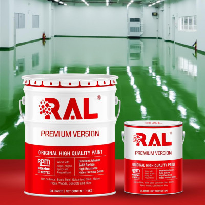 Sơn sàn Polyurethane tự san RAL RAFLOOR SHIELD SL - 5KG