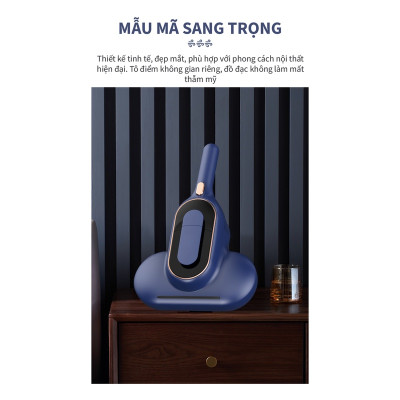 Máy hút bụi ra giường rèm màn Tsuki diệt bọ ve, nấm mốc, hút sạch bụi mịn và khử trùng bề mặt khi đang hút-hàng chính hãng