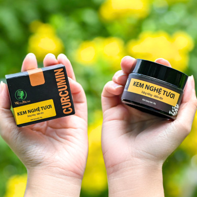 Combo chăm sóc cho mẹ Wonmom ( 1 Kem nghệ tươi 50g + 1 Hộp thảo mộc vệ sinh cho mẹ 10 túi/hộp)