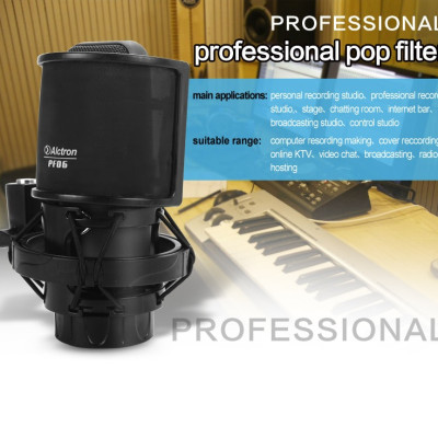 ROGTZ - Pop Filter Alctron PF06 - Lọc Âm Hiệu Quả, Bảo Vệ Micro Chuyên Nghiệp Lưới Kim Loại Cao Cấp Lọc Âm 99% Loại Bỏ Nhiễu Âm Tiếng Ồn Tiếng Vọng Bảo Vệ Micro Bụi Bẩn Công Trùng Hơi Nước Tương Thích Mọi Loại Micro Sang Trọng Dễ Lắp Đặt - Hàng Chính Hãng