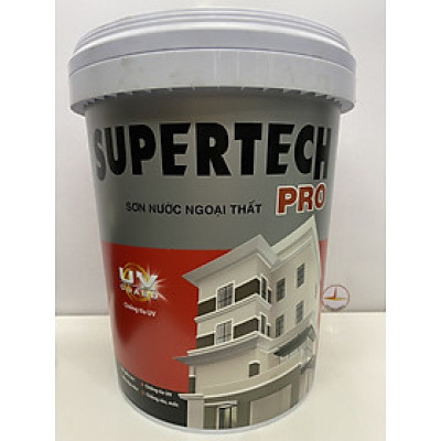Sơn nước Toa Supertech ngoại thất màu xanh 7410 _ 18L