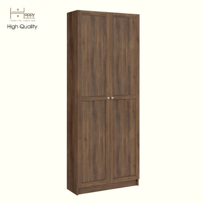 [Happy Home Furniture] CATY, Kệ sách 6 tầng 2 cửa mở, 80cm x 30cm x 202cm ( DxRxC), KSA_058