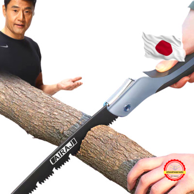 Cưa cành cây gấp gọn Japan bằng thép đen không gỉ