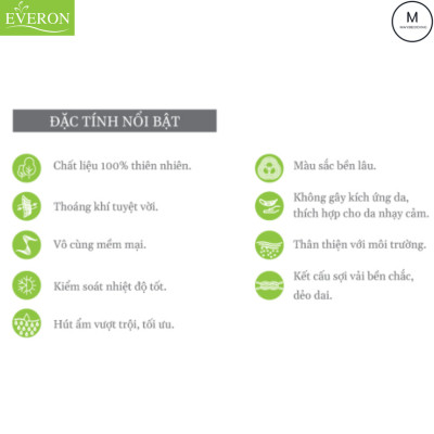 Ruột Gối Ôm Gòn EVERON 80x100cm