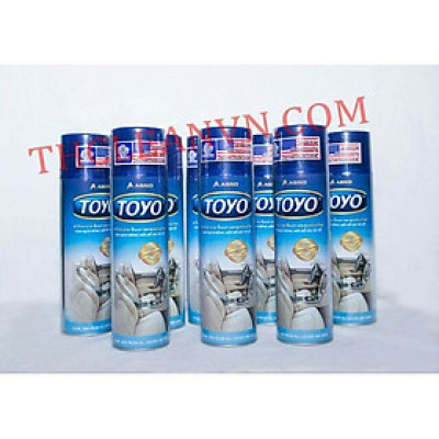 Bình xịt bóng da, gỗ, nội thất ô tô Toyo