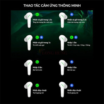 Tai nghe Bluetooth True Wireless Bagi Diamond - Hàng chính hãng