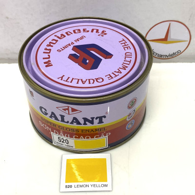 Sơn dầu Galant màu Lemon Yellow 520 375ml