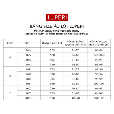 Áo Lót Nâng Ngực Nữ Trơn Không Gọng Đệm Dày LUPERI LU3AL830 Bản 2 Móc Cho Nàng Ngực Nhỏ, Vừa, To, Ngực Bầu, Ngực Sau Sinh