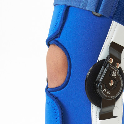 Đai nẹp đầu gối khóa pin ngắn Dr.MED DR-K016 Hàn Quốc