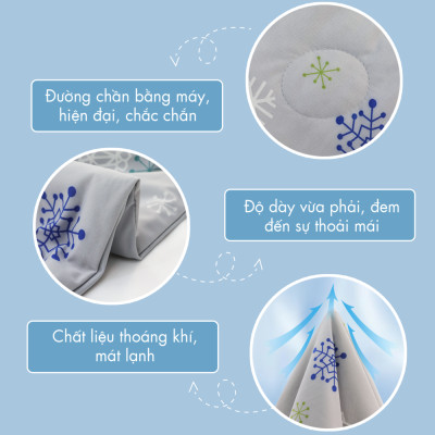 [CHĂN HÈ MÁT LẠNH] Mền lạnh I Cool Advance NIN House | Chăn mền Ice Silk fabric siêu mát lạnh cao cấp 2mx2m2 màu NM8031, Chăn điều hoà nhiều độ