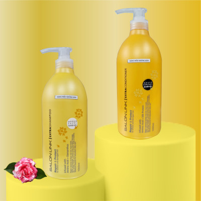 Dầu Gội Đầu Phục Hồi Tóc Khô Xơ Chẻ Ngọn Salon Link Extra Shampoo (1000 mL)