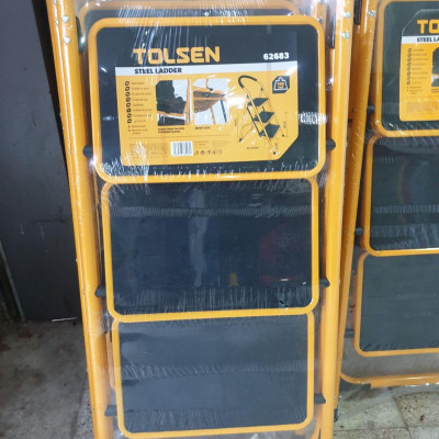 THANG XẾP 2 TẦNG 90KG, 3 TẦNG 150KG TOLSEN 62680, 62683 - HÀNG CHÍNH HÃNG
