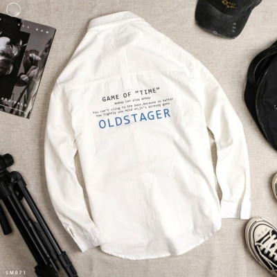 Áo Sơ Mi Nam Dài Tay Có Túi Phối Họa Tiết Chữ Thêu Thời Trang Cao Cấp PONIVA Chất Vải Cao Cấp Mềm Mại Thấm Hút Mồ Hôi