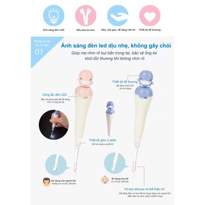 Bộ Cắt Móng Tay, Ráy Tai Cho Bé Ku.Ku Duckbill