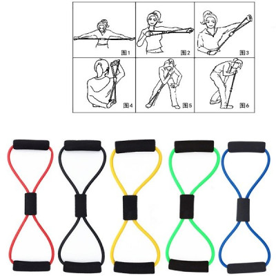 DÂY ĐÀN HỒI SỐ 8 TẬP THỂ LỰC,YOGA ĐA NĂNG 08
