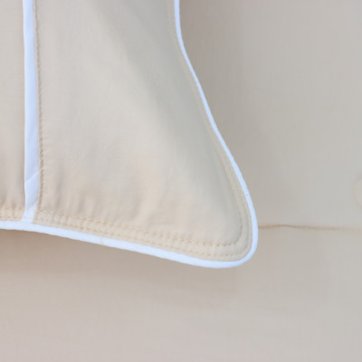 Vỏ Gối Nằm Chần bông K-Bedding by Everon KNTS và KNSS chất Ice-soft 45x65cm thoáng mát, kháng khuẩn (1 cặp)