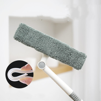 Cây Lau Kính Lau Tường.Chổi Lau Nhà 2 in 1 Thông Minh Cán Dài ( Tặng Bình Phun Sương 500ml) 