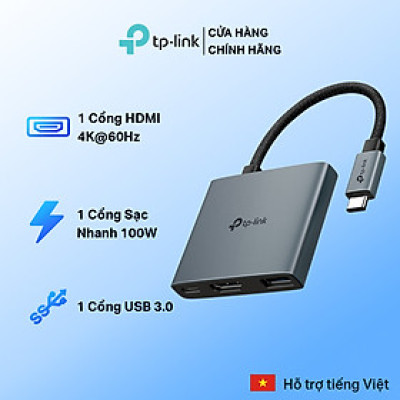 HUB USB TP-Link UH3020C - USB Chuyển Đổi 3 Cổng Dành Cho PC/Laptop - Hàng Chính Hãng