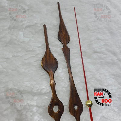 Kim đồng hồ treo tường vân gỗ mã số K8096, phù hợp đồng hồ treo tường đường kính 28cm đến 35cm