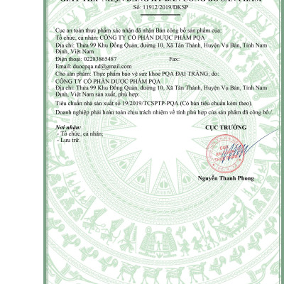 PQA Đại Tràng lọ 100 viên nang là dược phẩm thảo dược dùng cho người bị viêm đại tràng hỗ trợ hạn chế các triệu chứng của viêm đại tràng cấp và mạn tính, rối loạn tiêu hóa.