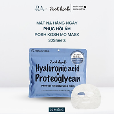 Mặt nạ dùng hằng ngày phục hồi ẩm - POSH KOSH MO MASK 30Sheets