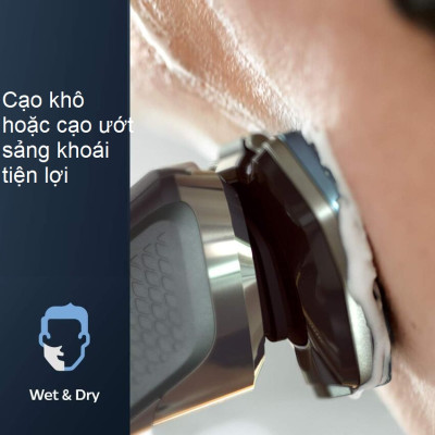Máy cạo râu khô và ướt Series 7000 cao cấp Philips Norelco S7788/82 - Hàng Nhập Khẩu