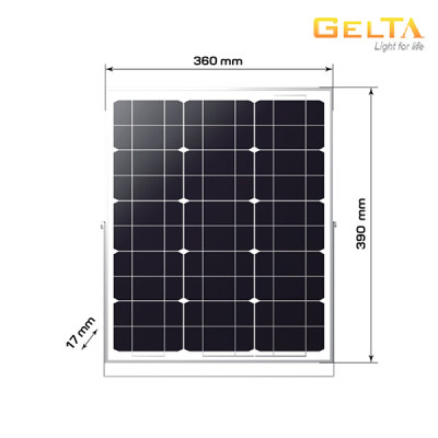 Đèn LED Pha Năng Lượng Mặt Trời Gelta – FZB200