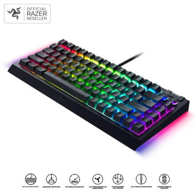 [Mới, hàng chính hãng] Bàn phím Razer BlackWidow V4 75%