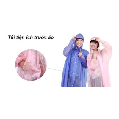  Áo mưa Rando Poncho Dây Kéo trong màu APPC-09 che chở người thân yêu của bạn